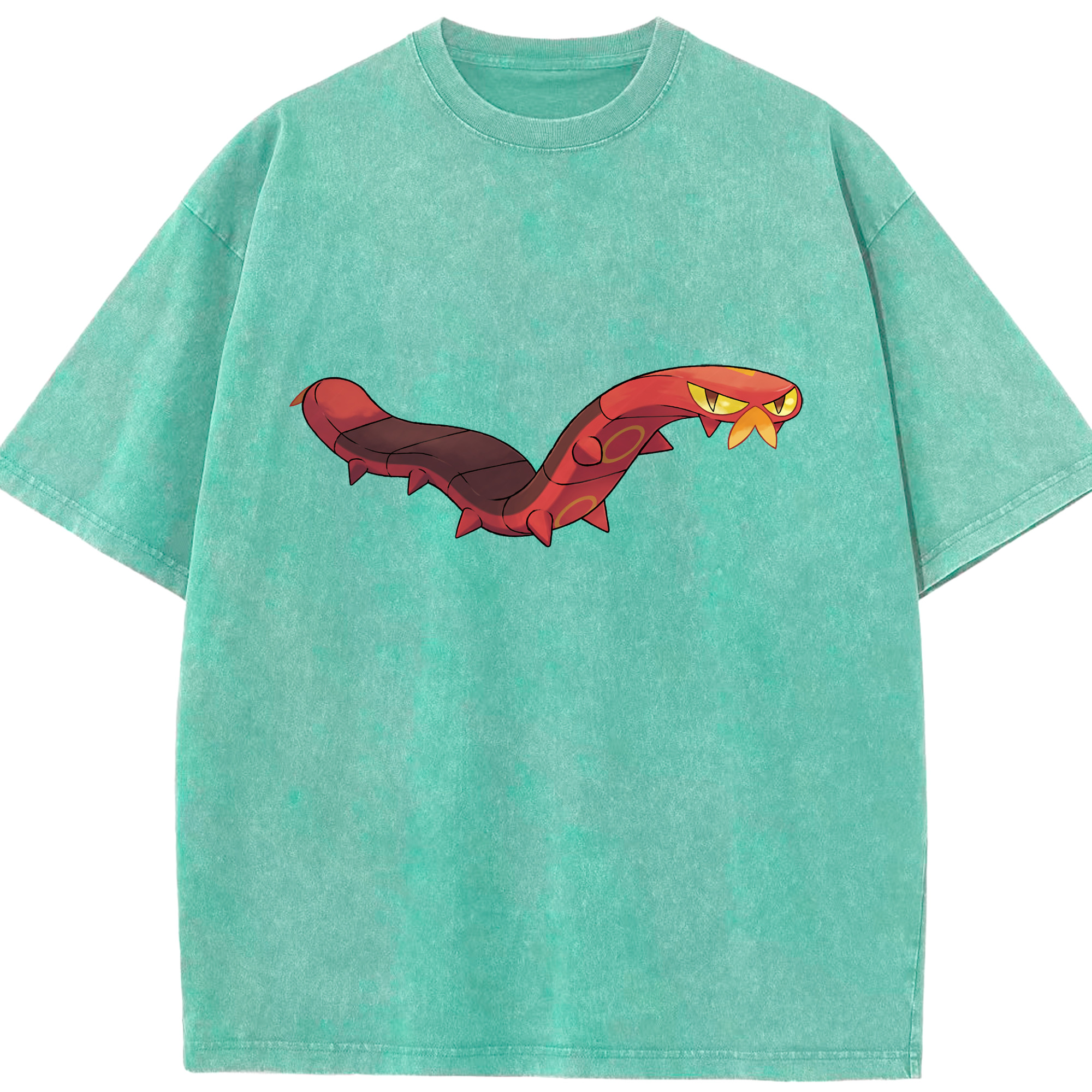 （画像用） ポケットモンスター Pokémon 綿100% ヴィンテージ風 半袖Tシャツ（フロントプリント）